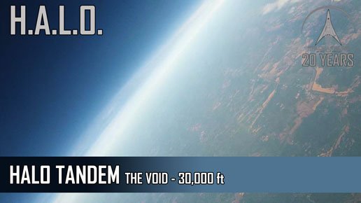HALO Tandem 30,000 ft - The Void