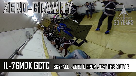 Skyfall - A ZeroG Flight from just the Middle